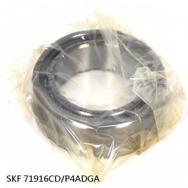 71916CD/P4ADGA SKF Super Precision,Super Precision Bearings,Super Precision Angular Contact,71900 Series,15 Degree Contact Angle #1 small image