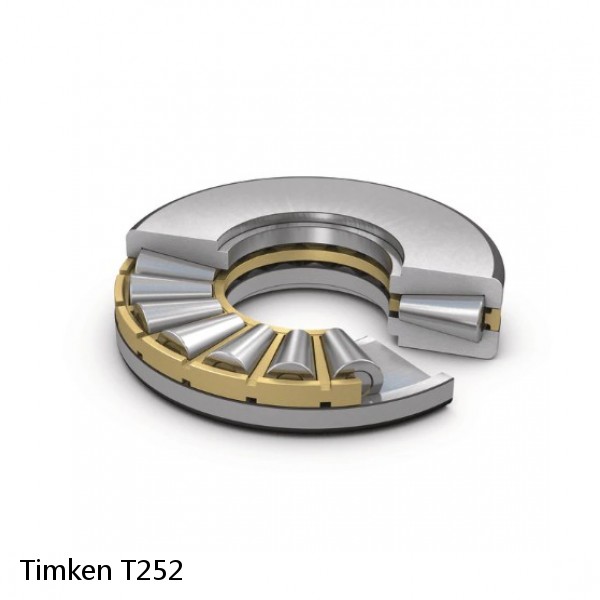 T252 Timken Thrust Tapered Roller Bearing #1 small image