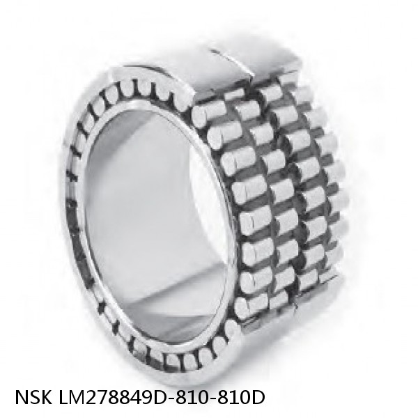 LM278849D-810-810D NSK Four-Row Tapered Roller Bearing #1 image